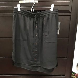 Brand new black tie skirt